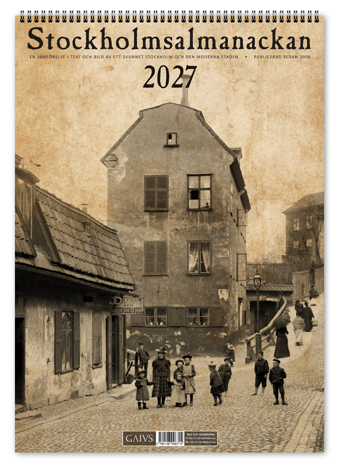 Stockholmsalmanackan 2027 - Historisk almanacka från Stockholm